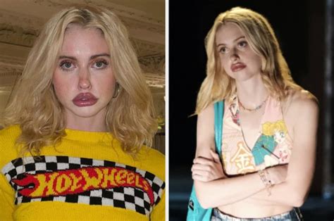 chloe cherry fake lips